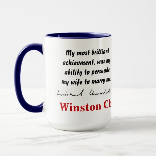 CHURCHILL マグカップ (左)