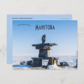 Churchill Manitobaカナダのイヌクシュク ポストカード (正面/裏面)