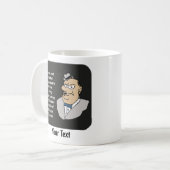  Churchill Quote コーヒーマグカップ (正面左)