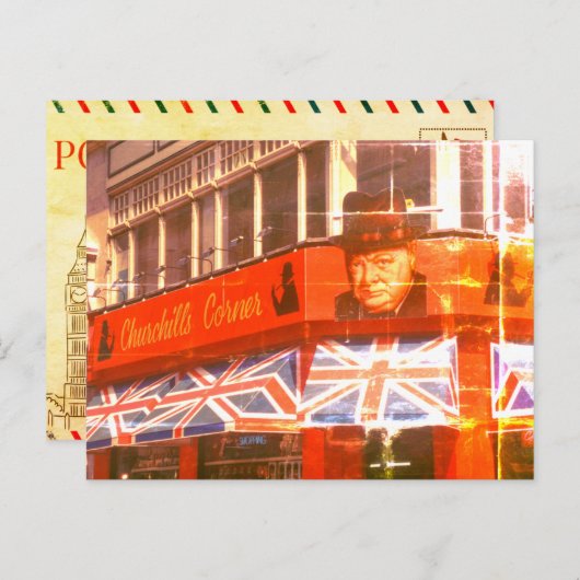 Churchill´s Corner ポストカード (正面/裏面)
