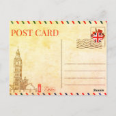 Churchill´s Corner ポストカード (裏面)