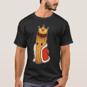 Churro Queen - Spanish  Portuguese Cuisine Tシャツ (正面)