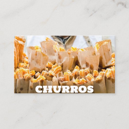 Churros 名刺 (正面)