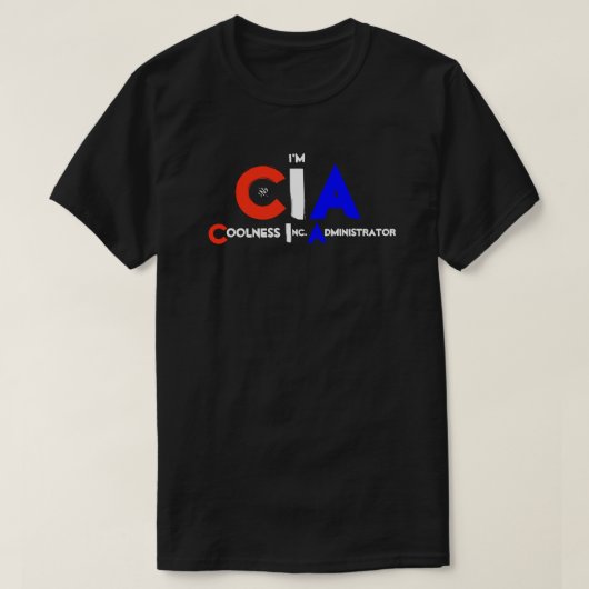 CIAとクーネス・プン Tシャツ (デザイン正面)