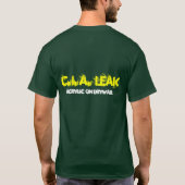 CIA機密情報漏洩事件 Tシャツ (裏面)