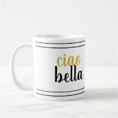 Ciaoのbellaのマグ コーヒーマグカップ (左)