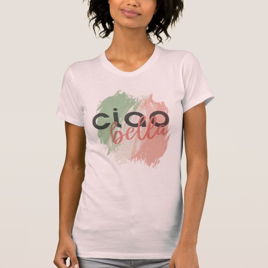 ciaoのbellaの女性のティー tシャツ (正面)