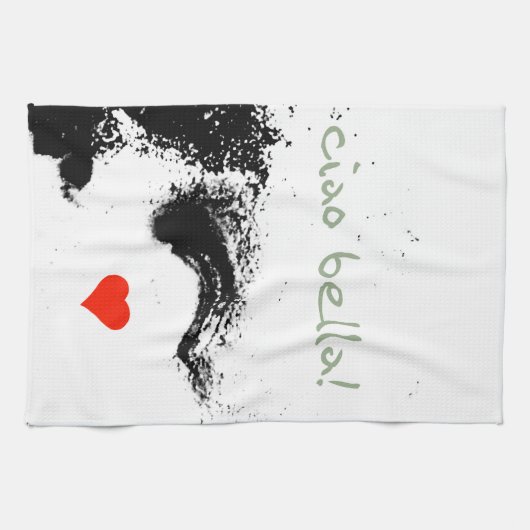 ciaoのbella! キッチンタオル (横)