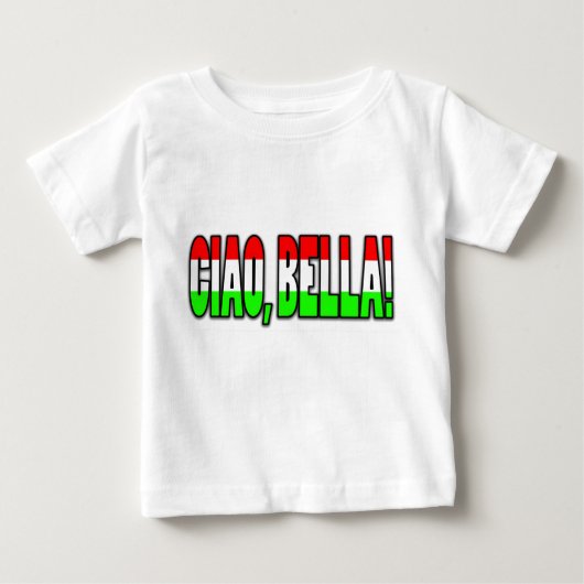 ciaoのbella! ベビーTシャツ (正面)