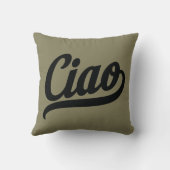 Ciaoスクリプト（黒） クッション (裏面)