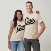 Ciaoスクリプト（黒） Tシャツ (ユニセックス)