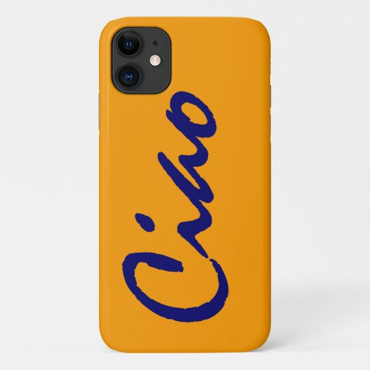 CiaoハクールローイタリアントレンディーiPhone Case-Mate iPhoneケース (裏面)