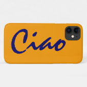 CiaoハクールローイタリアントレンディーiPhone Case-Mate iPhoneケース (裏面(横))