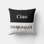 Ciao – あいさつイタリアンき クッション (裏面)
