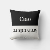 Ciao – あいさつイタリアンき クッション (正面)