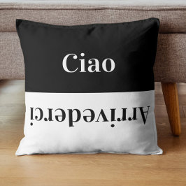 Ciao – あいさつイタリアンき クッション