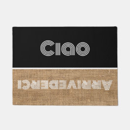 Ciao – あいさつイタリアンつno9形式 ドアマット