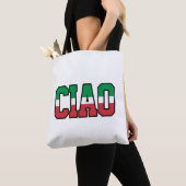 Ciao トートバッグ (クローズアップ)