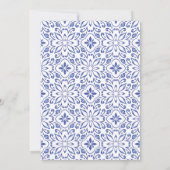 Ciao 30s Italian Seafood Wine Dinner 40th Birthday 招待状 (裏面)