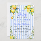 Ciao Baby Citrus Lemon Baby Shower Invitation 招待状 (正面)