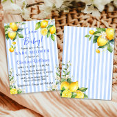 Ciao Baby Citrus Lemon Baby Shower Invitation 招待状