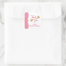 Ciao Baby Italian Baby Shower スクエアシール