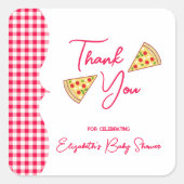 Ciao Baby Italian Baby Shower スクエアシール (正面)