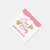 Ciao Baby Italian Baby Shower スタンダードカクテルナプキン (角)