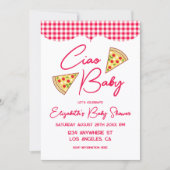 Ciao Baby Italian Baby Shower 招待状 (正面)
