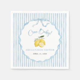Ciao Baby Lemon Baby Shower Nap スタンダードカクテルナプキン
