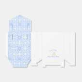 Ciao Baby! Lemon Blue Italian Baby Shower フェイバーボックス (折り畳みなし)