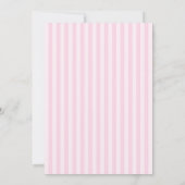 Ciao Bambina Pink Lemon Baby Shower Invitation 招待状 (裏面)