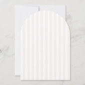 Ciao Bambino Italian Baby Shower Invitation 招待状 (裏面)