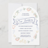 Ciao Bambino Italian Baby Shower Invitation 招待状 (正面)