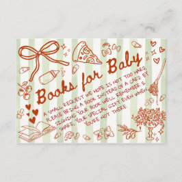 Ciao Bambino Olive Green - Books for Baby  エンクロージャーカード