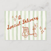 Ciao Bambino Olive Green - Books for Baby  エンクロージャーカード (裏面)