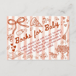 Ciao Bambino Red - Books for Baby  エンクロージャーカード