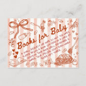 Ciao Bambino Red - Books for Baby  エンクロージャーカード (正面)