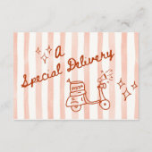 Ciao Bambino Red - Diaper Raffle エンクロージャーカード (裏面)