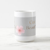 Ciao Beautiful, Elegant Floral Gift  コーヒーマグカップ (中央)