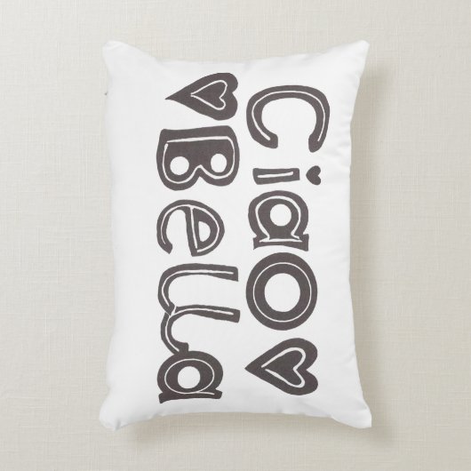 Ciao Bellaのアクセントの枕 アクセントクッション (正面(垂直))