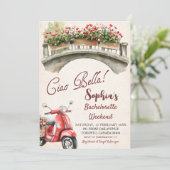 Ciao Bella Bachelorette Weekend Invitation 招待状 (スタンド正面)