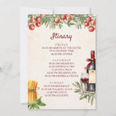 Ciao Bella Bachelorette Weekend Invitation 招待状 (裏面)