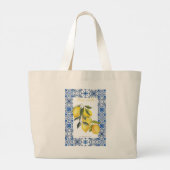 Ciao Bella Le Dolce vita ラージトートバッグ (裏面)