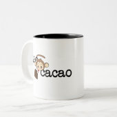 ciao cacao ツートーンマグカップ (正面左)