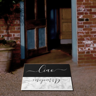 Ciao - greetings イタリアン in no4形式 ドアマット