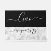 Ciao - greetings イタリアン in no4形式 ドアマット (正面)