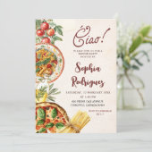 Ciao Italian Dinner Party Invitation 招待状 (スタンド正面)