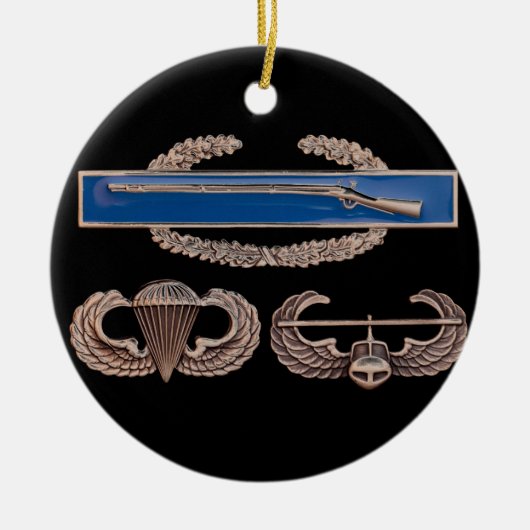 CIBの空輸の空爆 セラミックオーナメント (正面)