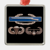 CIBの空輸の空爆 メタルオーナメント (正面)